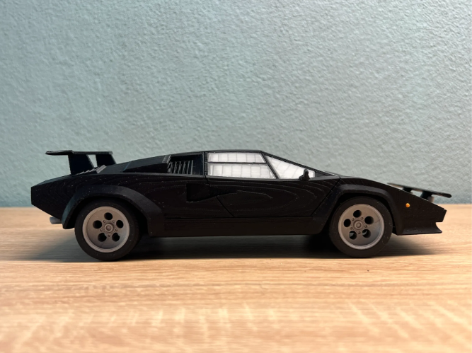 Lamborghini Countach "Cannonball Run" - 3D Printed Movie Car Replica