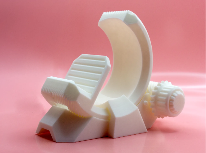 Adjustable Phone Stand with Turn & Slide Lock | 3D Printed Desk Holder