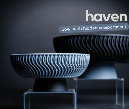 The Haven Bowl | Decorative Bowl with Hidden Storage Compartment