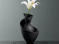 The Sculptural Twist Vase | 3D Printed Modern Art Decor