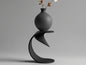 The Poise Vase | 3D Printed Sculptural Vase with Balancing Stand