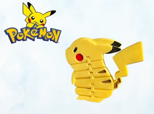 Articulated Pikachu | 3D Printed Pokémon Fidget & Sensory Toy