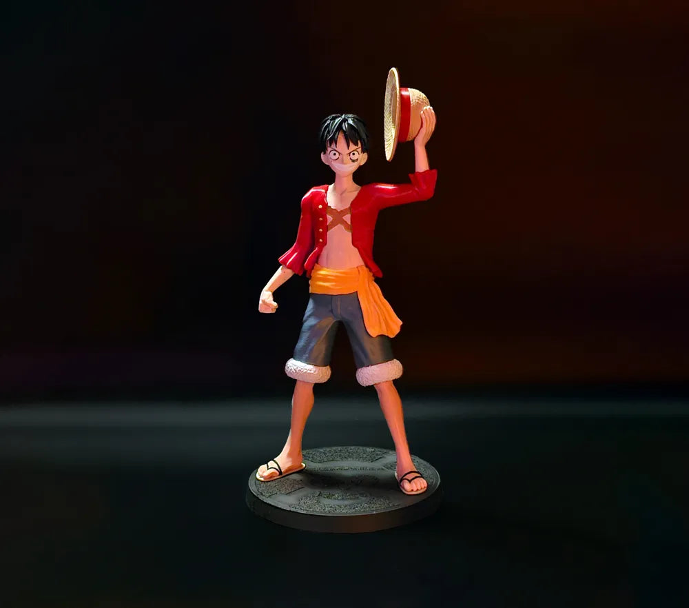 Monkey D. Luffy "King of the Pirates" Figure | Hand-Painted One Piece Statue
