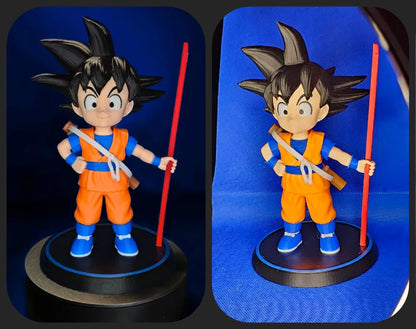 Kid Goku Figure | 3D Printed Dragon Ball Collectible Statue