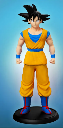 Adult Goku Figure | 3D Printed Dragon Ball Z Collectible Statue