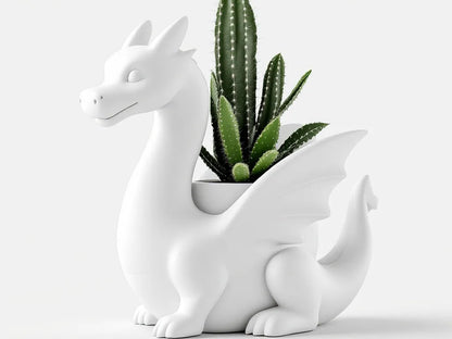 Friendly Dragon Planter | Pokémon-Inspired Succulent & Cactus Pot