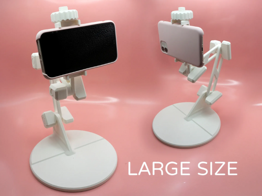 Professional Multi-Axis Phone Stand | 3D Printed Mount for Overhead Video & Creators