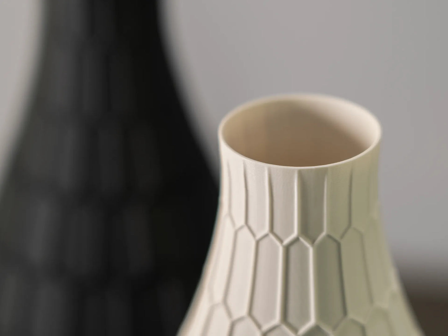 The Hexagon Vase | Modern 3D Printed Geometric Decor