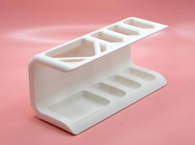Minimalist Toothbrush & Toothpaste Holder | 3D Printed Bathroom Organizer