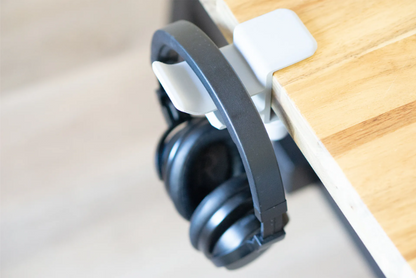 Under-Desk Headphone Hanger Clamp | 3D Printed Mount for Gaming & Office Headsets