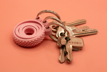 Gyroscopic Fidget Keychain | 3D Printed Sensory Toy & Key Organizer