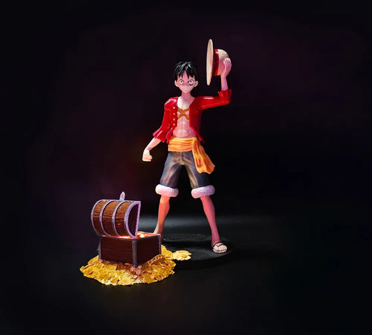Monkey D. Luffy "King of the Pirates" Figure | Hand-Painted One Piece Statue