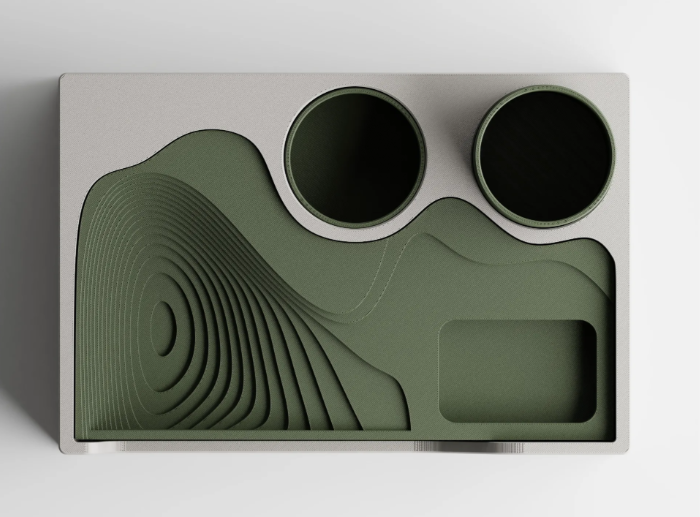 Stepped Desk Organizer