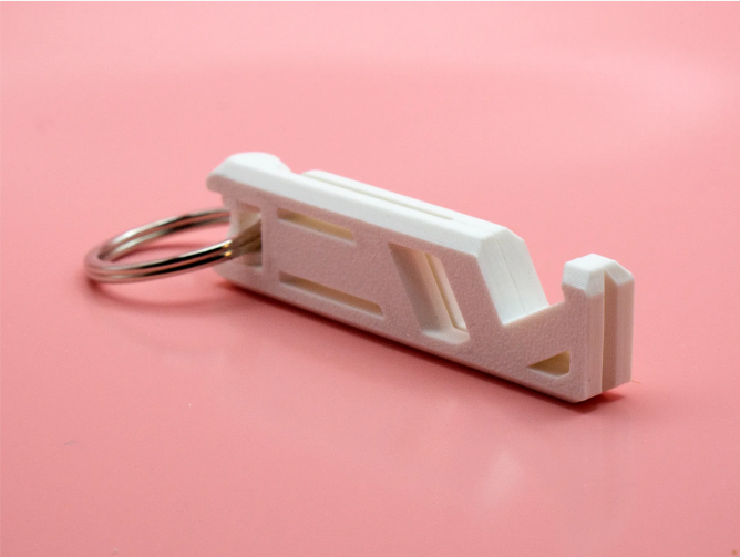 Portable Keychain Phone Stand (V2) | Foldable & Ultra-Lightweight