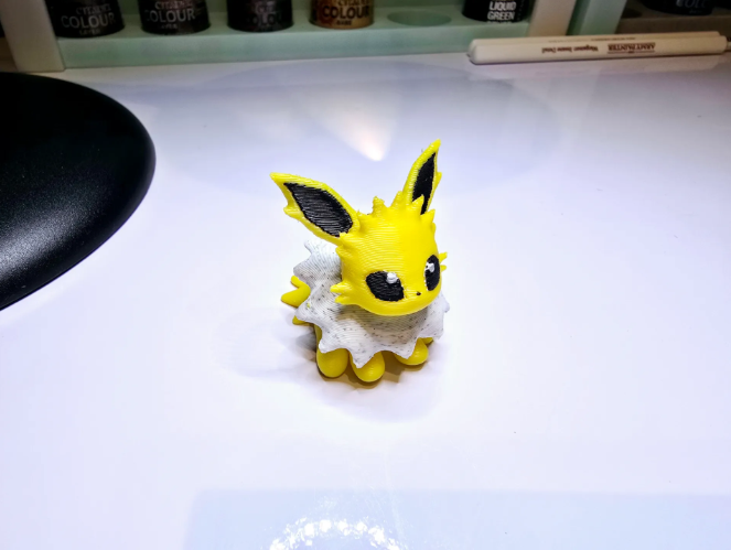 Eeveelution Trio Set | 3D Printed Vaporeon, Jolteon & Flareon Figures